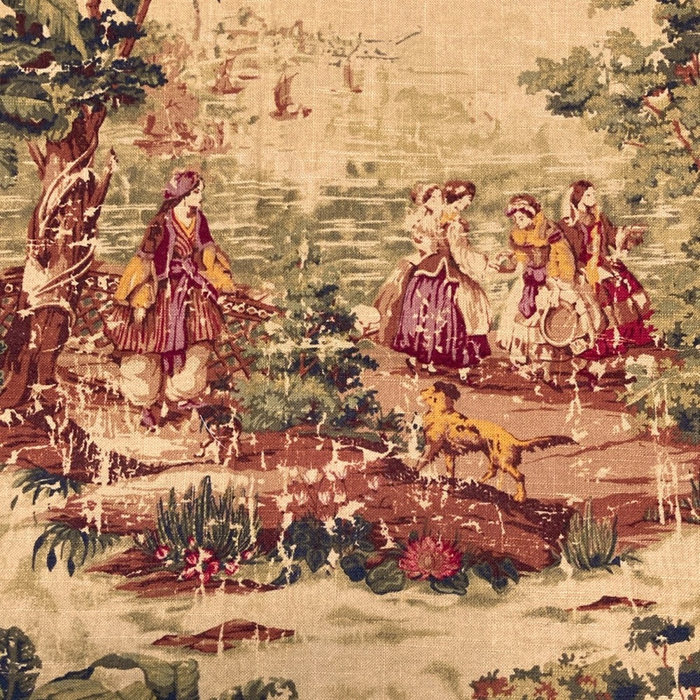 1 yard Covington Bosporus Linen Fabric